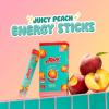 imageAlani Nu CHERRY TWIST Energy Sticks Energy Drink Powder 200mg Caffeine Pre Workout Performance with Antioxidants OnTheGo Drink Mix Biotin B Vitamins Zero Sugar 510 Calories 10 PackJuicy Peach