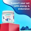 imageAlani Nu Pre Workout Powder Pink Slush Amino Energy Boost Endurance Supplement Sugar Free 200mg Caffeine LTheanine BetaAlanine LCitrulline 30 ServingsBlue Slush