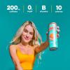 imageAlani Nu VARIETY PACK CHERRY TWIST PINK SLUSH ORANGE KISS Sugar Free Low Calorie Energy Drinks 200mg Caffeine Biotin B Vitamins Zero Sugar 10 Calories 12 Fl Oz Cans 12 PackJuicy Peach