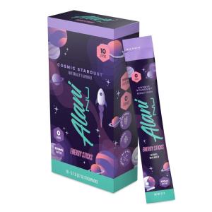 imageAlani Nu CHERRY TWIST Energy Sticks Energy Drink Powder 200mg Caffeine Pre Workout Performance with Antioxidants OnTheGo Drink Mix Biotin B Vitamins Zero Sugar 510 Calories 10 PackCosmic Stardust