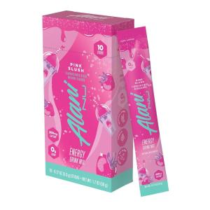 imageAlani Nu CHERRY TWIST Energy Sticks Energy Drink Powder 200mg Caffeine Pre Workout Performance with Antioxidants OnTheGo Drink Mix Biotin B Vitamins Zero Sugar 510 Calories 10 PackPink Slush