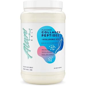 imageAlani Nu Collagen Peptides Powder UNFLAVORED  18g Protein  Supports Bone Skin and Nail Health  Collagen for Women  80mg of Hyaluronic Acid  Gluten Free  Sugar Free  14 ServingsBreezeberry