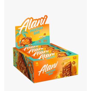 imageAlani Nu Protein MUNCHIES High Protein GlutenFree Bars 18g Protein LowSugar 6G LowCarb Healthy Snacks 12 Individually Wrapped Bars