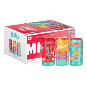 imageAlani Nu RETRO VARIETY PACK Sherbet Swirl Juicy Peach and Cherry Twist Low Calorie Energy Drinks 100mg Caffeine Biotin B Vitamins Zero Sugar 10 Calories or Less 8 Fl Oz Cans 12 PackVariety Pack  Cherry Slush  Juicy Peach  Orange Kiss