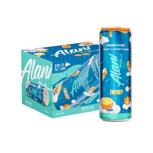imageAlani Nu VARIETY PACK CHERRY TWIST PINK SLUSH ORANGE KISS Sugar Free Low Calorie Energy Drinks 200mg Caffeine Biotin B Vitamins Zero Sugar 10 Calories 12 Fl Oz Cans 12 PackDream Float