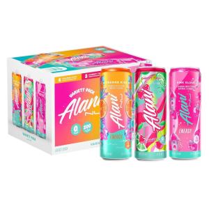 imageAlani Nu VARIETY PACK CHERRY TWIST PINK SLUSH ORANGE KISS Sugar Free Low Calorie Energy Drinks 200mg Caffeine Biotin B Vitamins Zero Sugar 10 Calories 12 Fl Oz Cans 12 PackVariety  Cherry Twist  Pink Slush  Orange Kiss