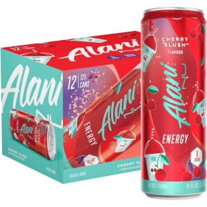 imageAlani Nu WITCHS BREW Sugar Free Low Calorie Energy Drinks  200mg Caffeine  Biotin B Vitamins  Zero Sugar  15 Calories  12 Fl Oz Cans  12 PackCherry Slush