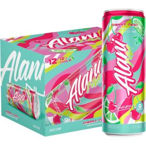 imageAlani Nu WITCHS BREW Sugar Free Low Calorie Energy Drinks  200mg Caffeine  Biotin B Vitamins  Zero Sugar  15 Calories  12 Fl Oz Cans  12 PackCherry Twist