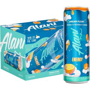 imageAlani Nu WITCHS BREW Sugar Free Low Calorie Energy Drinks  200mg Caffeine  Biotin B Vitamins  Zero Sugar  15 Calories  12 Fl Oz Cans  12 PackDream Float