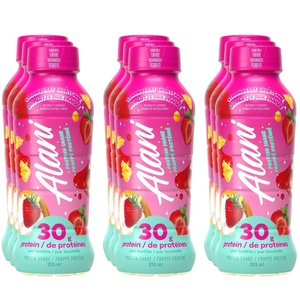 image:imageAlani Nu Protein Shake  Strawberry Shortcake Flavor  12 fl oz Bottles  9Pack  ReadytoDrink High Protein Beverage